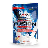 Whey Pro Fusion Protein en 500g - proteína secuencial hecho por Amix Nutrition