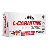 L-Carnitina 3000 envase de 20 viales de la marca VitoBest