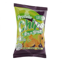 Protein Chips envase de 25g hecho por LifePRO suplemento de alimentos funcionales