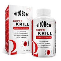 Super Krill presentación de 60 perlas del fabricante VitoBest de la sección fuente animal