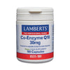 Co-Enzima Q10 30mg bote de coq10 o ubiquinona suplemento de antioxidantes de Lamberts