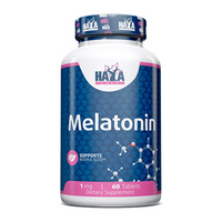 Melatonina 1mg de 60 tabletas de Haya Labs de la sección mejora del sueño