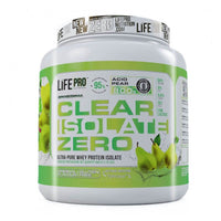 100% Clear Isolate Zero bote de 800g hecho por LifePRO de la categoría proteína de aislado de suero isolate
