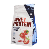 100% Whey Protein presentación de 500g en la sección de proteina de suero whey hecho por Quamtrax