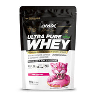 Ultra Pure Whey envase de 500g del fabricante Amix Nutrition complemento alimenticio de proteina de suero whey
