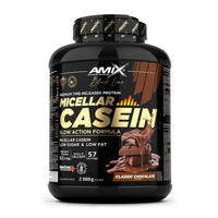 Micellar Casein bote de caseína micelar de la marca Amix Nutrition en la categoría caseina
