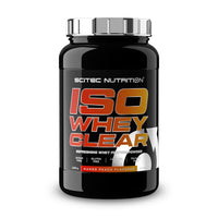 Iso Whey Clear envase de 1025g suplemento de proteína de aislado de suero isolate de Scitec Nutrition