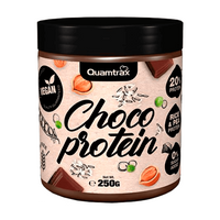 Crema Choco Vegan Protein envase de 250g suplemento de la sección cremas de chocolate bajas en calorias por Quamtrax