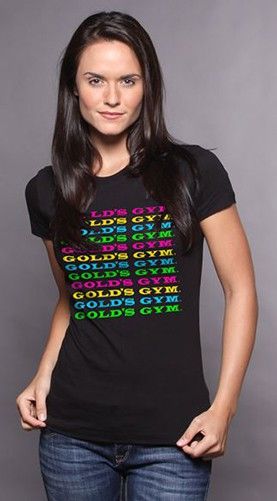 Gold S Gym Neon Repeat Tee T-Shirt  der Marke Gold's Gym in Verkäufe