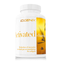 Carbón Activo de 80 softgels en la sección de otros quemadores del fabricante IO.Genix