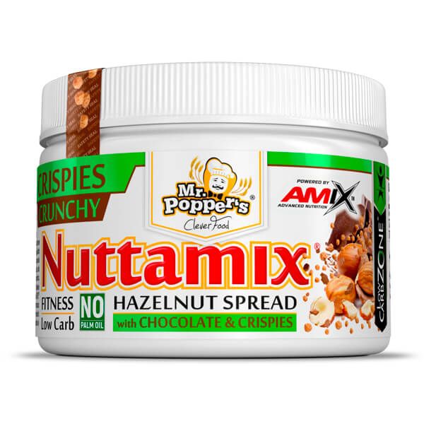 Nuttamix bote de crema de avellana de la categorÃ­a cremas de otros frutos secos del fabricante Amix Mr. Poppers