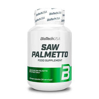 Saw Palmeto envase de 60 mega cápsulas por Biotech USA en la sección de Prostata