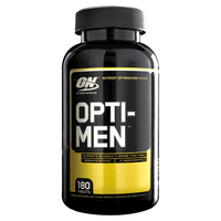 Opti-Men envase de 180 cápsulas de la marca Optimum Nutrition (Complejos Multivitaminicos)