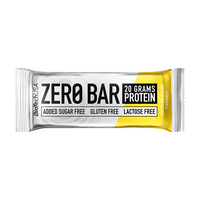 Barrita Zero Bar envase de 50g de Biotech USA (Barritas de Proteinas)