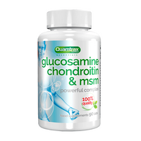 Glucosamina Condroitina y MSM bote de 90 tabletas de Quamtrax