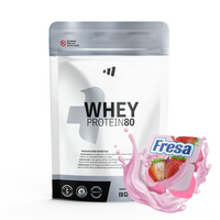 Whey Protein80 envase de 500g en la categoría proteina de suero whey hecho por Masmusculo Supplements