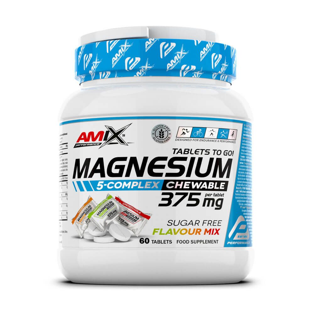 Magnesium 5 Komplex Kautabletten von Amix Nutrition