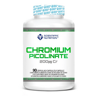 Picolinato de Cromo presentación de 90 cápsulas por Scientiffic Nutrition de la sección otros quemadores