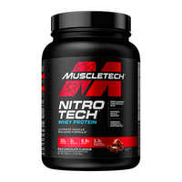 Nitro Tech Whey Protein envase de 908g suplemento de la sección proteina de suero whey por Muscletech