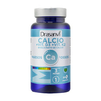 Mineral Calcio + Vitamina D3 + Vitamina K2 presentación de 90 tabletas de la categoría minerales de la marca Drasanvi