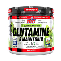 Glutamina & Magnesio presentación de 450g de la marca BIG