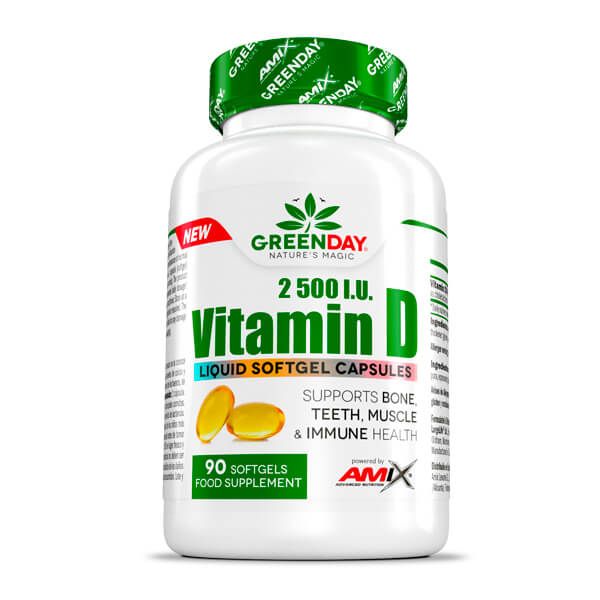 Vitamin D3 2500 IE von Amix Nutrition - Amix Nutrition 0