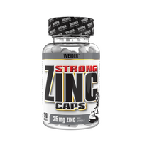 Strong Zinc Caps presentación de 120 cápsulas - minerales de la marca Weider