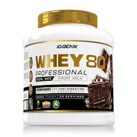 Whey 80 Profesional en 1kg complemento alimenticio de proteina de suero whey hecho por IO.Genix