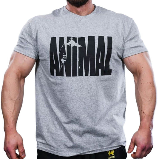 Kurzarm-T-Shirt mit Tiermotiven der Marke Animal in Herren-Sportbekleidung