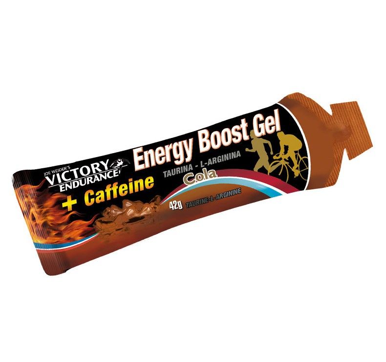 Gel Energy Boost con Cafeína de 42g de la marca Victory Endurance (Geles Energéticos)