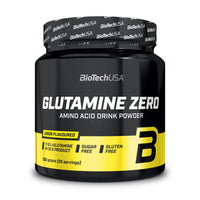 Glutamina Zero bote de 300g por Biotech USA