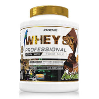 Whey 80 Profesional presentación de 2kg de IO.Genix de la categoría proteina de suero whey