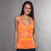 Camiseta Chica Gym Joe Classic Neon Decolorada de Gold's Gym