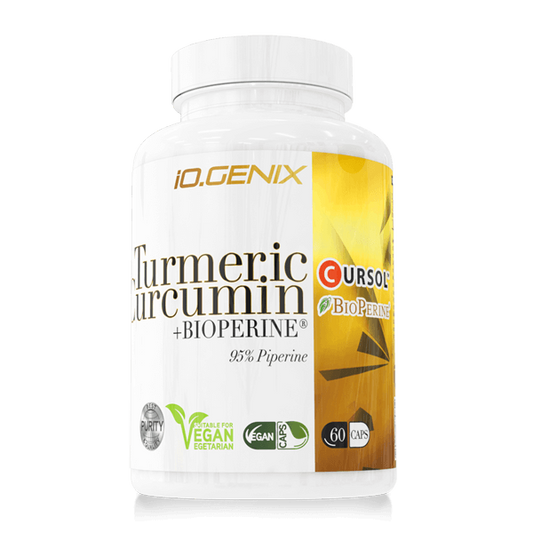 Kurkuma-Curcumin und Bioperin von Iogenix der Marke IO.Genix in Antioxidantien