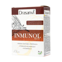 Inmunol en 36 cápsulas vegetales en la sección de sistema inmunológico del fabricante Drasanvi