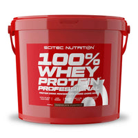 100% Whey Protein Professional presentación de 5kg de la sección proteina de suero whey hecho por Scitec Nutrition