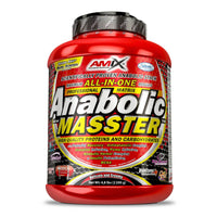 Anabolic Masster presentación de 2.2kg de Amix Nutrition suplemento de ganadores de peso con proteína