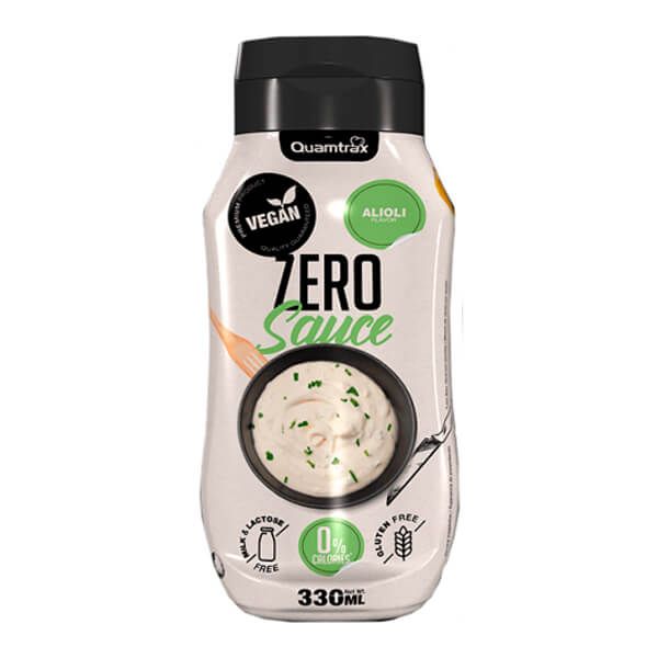 Salsa 0% en 330ml del fabricante Quamtrax - salsas y siropes dulces sin calorias