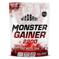 Monster Gainer 2200 en 1,5kg en la categoría ganadores de peso con proteína hecho por VitoBest
