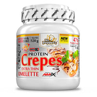 Protein Crepes bote de 520g en la categoría pancakes, tortillas y creps de Amix Mr. Poppers