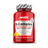 B-Complex + Vitamina C y E envase de 90 cápsulas por Amix Nutrition - vitamina b