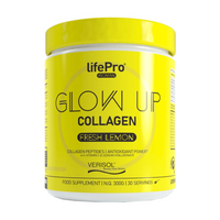 Glow Up Collagen envase de 300g de la sección colágeno de la marca LifePRO