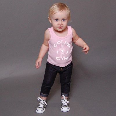 Gold S Gym Classic Joe Baby Gym T-Shirt - Gold's Gym 1