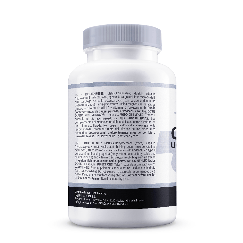 UC-II®-Kollagen mit MSM + Vitamin D von Masmusculo Supplements