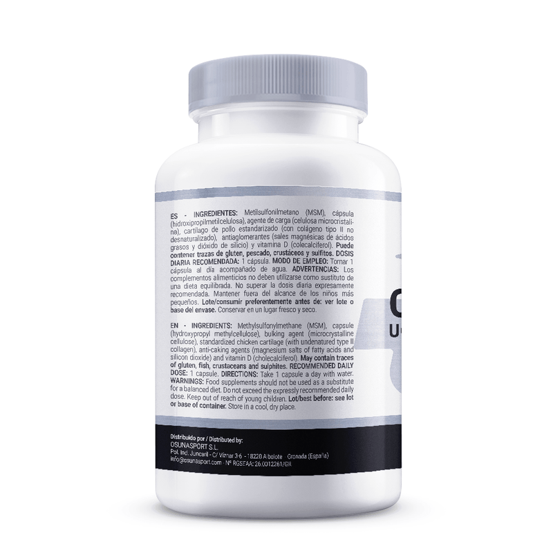 UC-II®-Kollagen mit MSM + Vitamin D von Masmusculo Supplements - Masmusculo Supplements 1