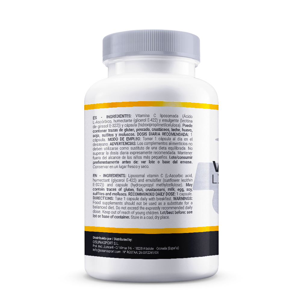 Liposomales Vitamin C 800mg von Masmusculo Supplements