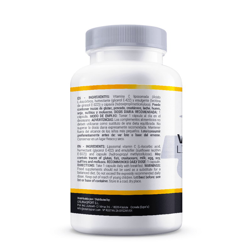 Liposomales Vitamin C 800mg von Masmusculo Supplements - Masmusculo Supplements 1