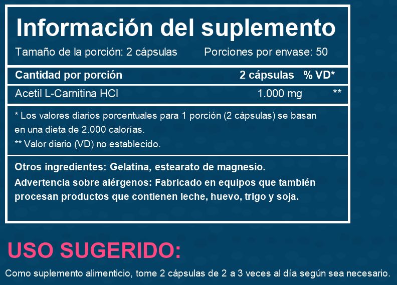 Información nutricional