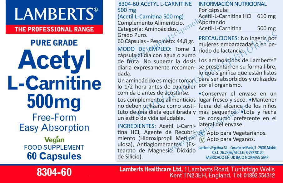 Información nutricional