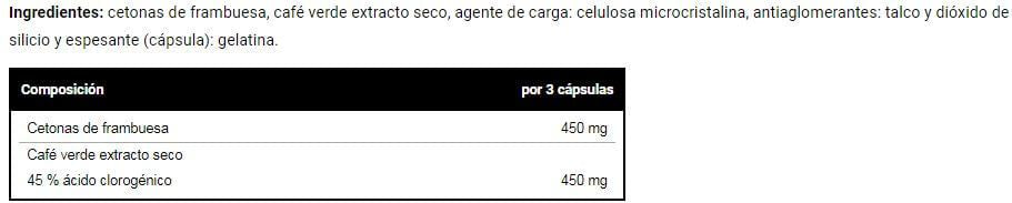 Información nutricional